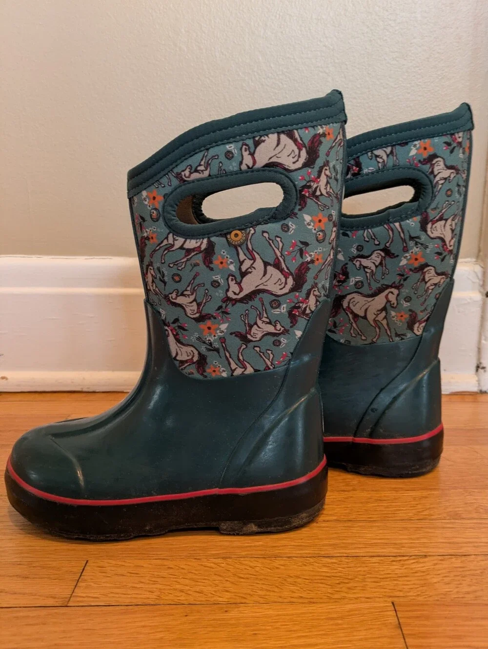 Bogs Classic Waterproof Winter Boots With Unicorns